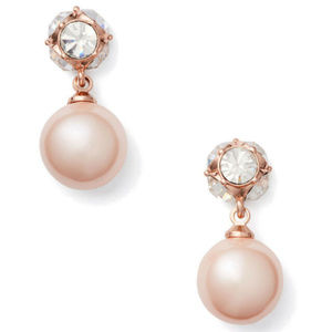 lady marmalade drop pearl earrings
